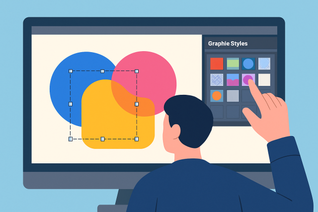 Comment télécharger un style graphique d'Illustrator
