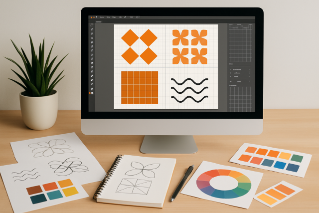 Créer une trame dans Illustrator pour vos designs
