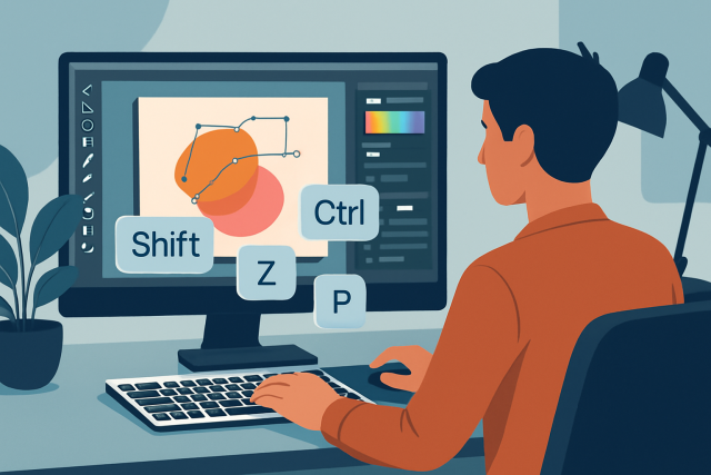 Raccourcis Illustrator pour gagner du temps