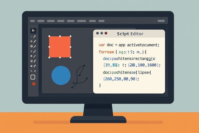 Réaliser un script illustrator pour automatiser vos dessins