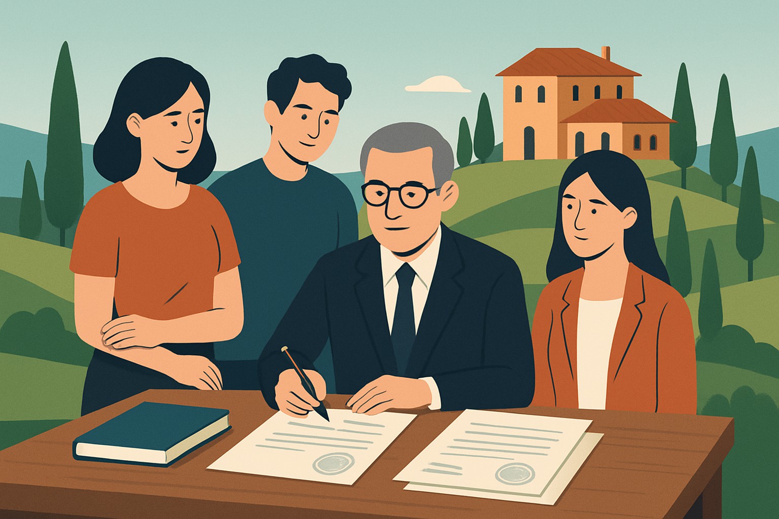 Succession en Italie - comment gérer les héritages?