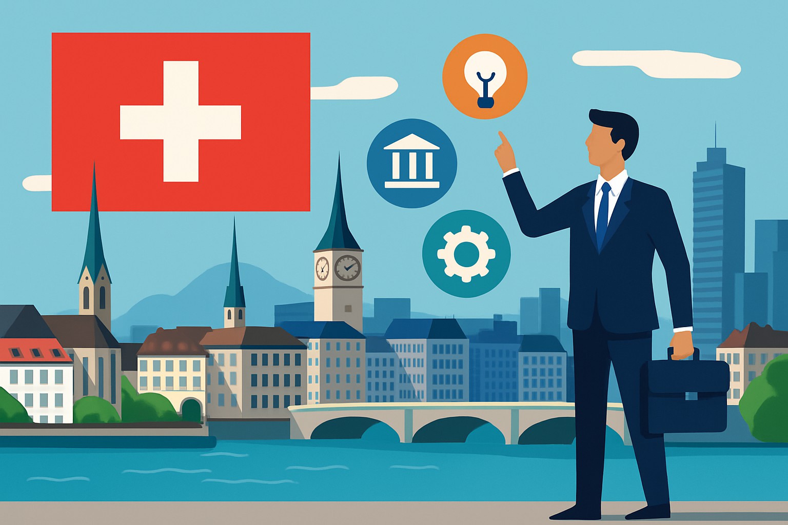 Créer une entreprise en Suisse pour un étranger - Démarches et conseils