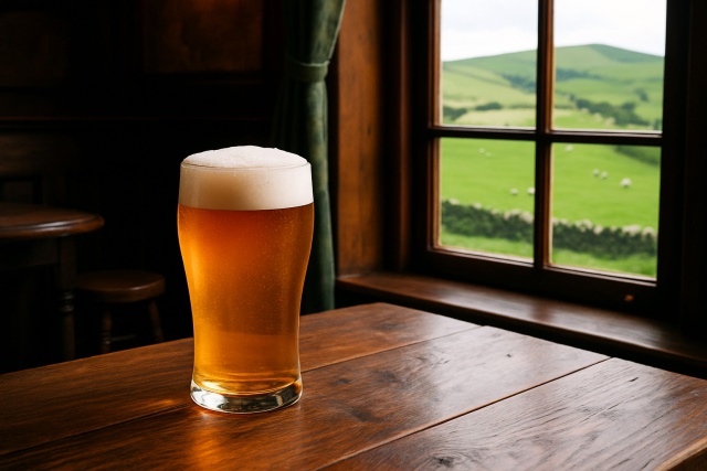 Bière irlandaise blonde authentique à découvrir