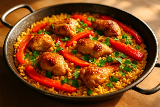 Recette simple avec épices à paella pour débutants
