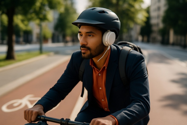 Casque audio pour vélo - 5 modèles sécurisés