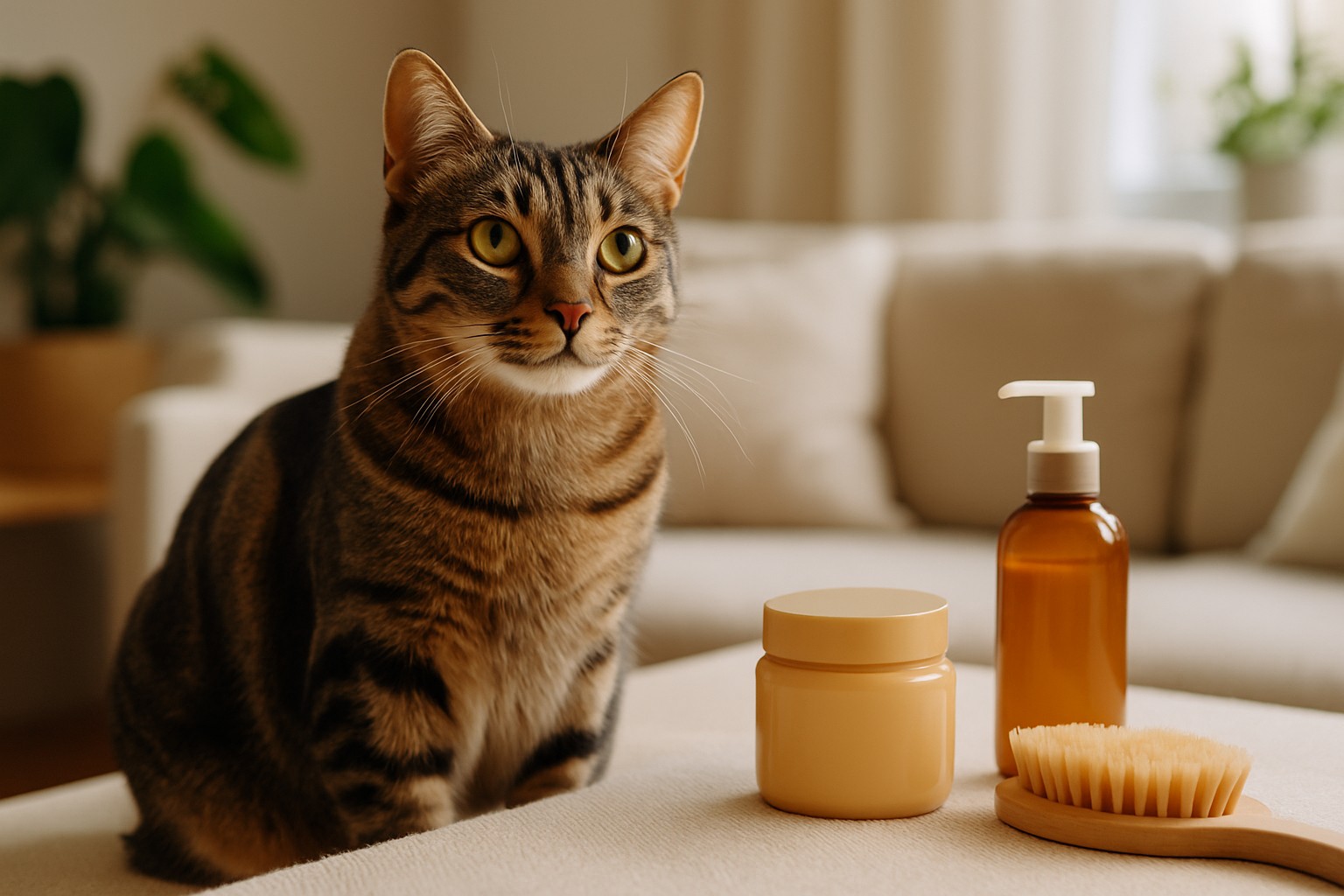 Chat poil gras - 5 astuces pour un pelage sain
