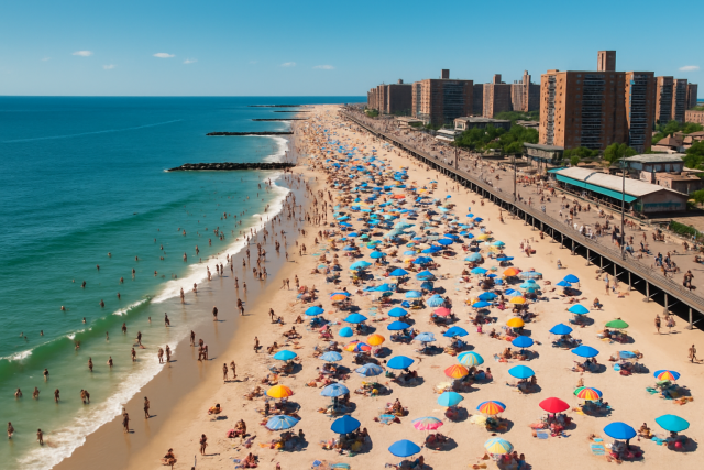 Plage de New York où se baigner selon les saisons